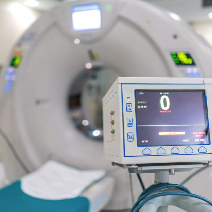 sophisticated of MRI Scanner medical equipments in hospital
